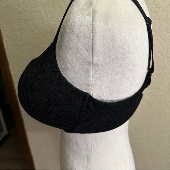 Victoria's Secret Body by Victoria Perfect Shape Push-Up Smooth Bra 36DD Black - Picture 8 of 11